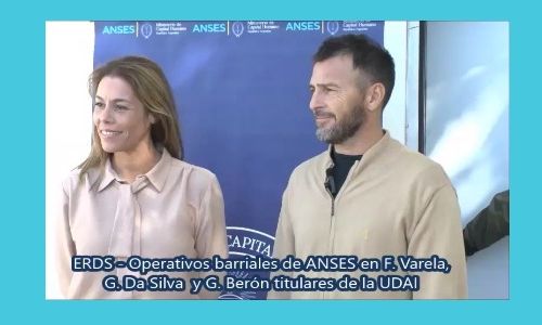 F. Varela – Operativo de ANSES y PAMI en el Barrio La Pileta